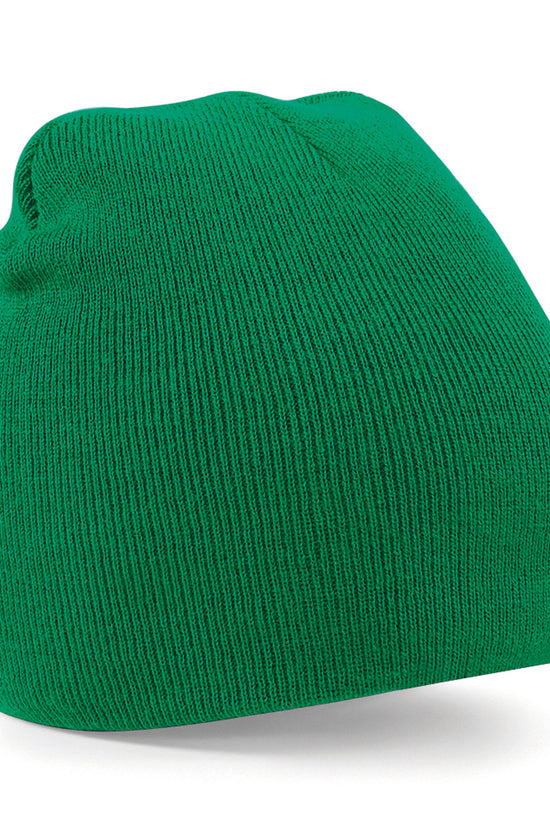 Beechfield Twotone PullOn Beanie Hats Unisex Winter Headwear
