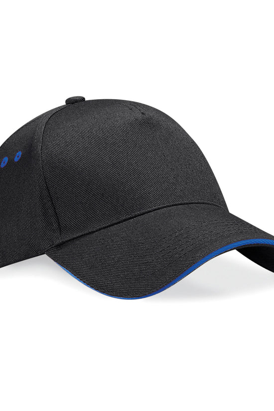 Beechfield Ultimate 5Panel Cap with Sandwich Peak Unisex Adult Headwear