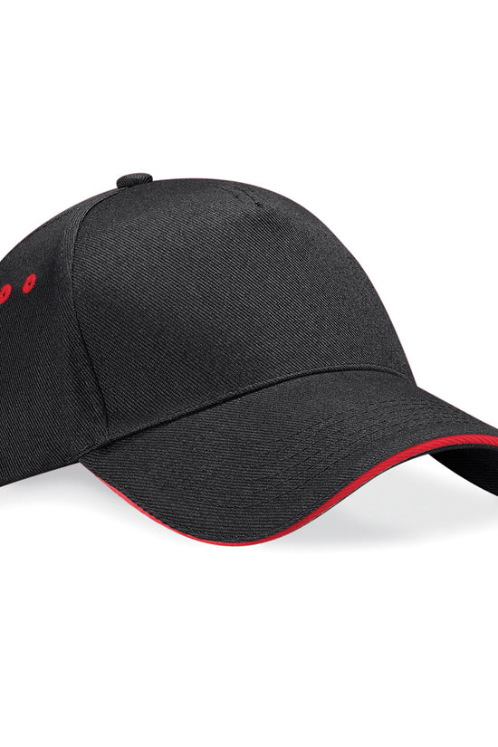 Beechfield Ultimate 5Panel Cap with Sandwich Peak Unisex Adult Headwear