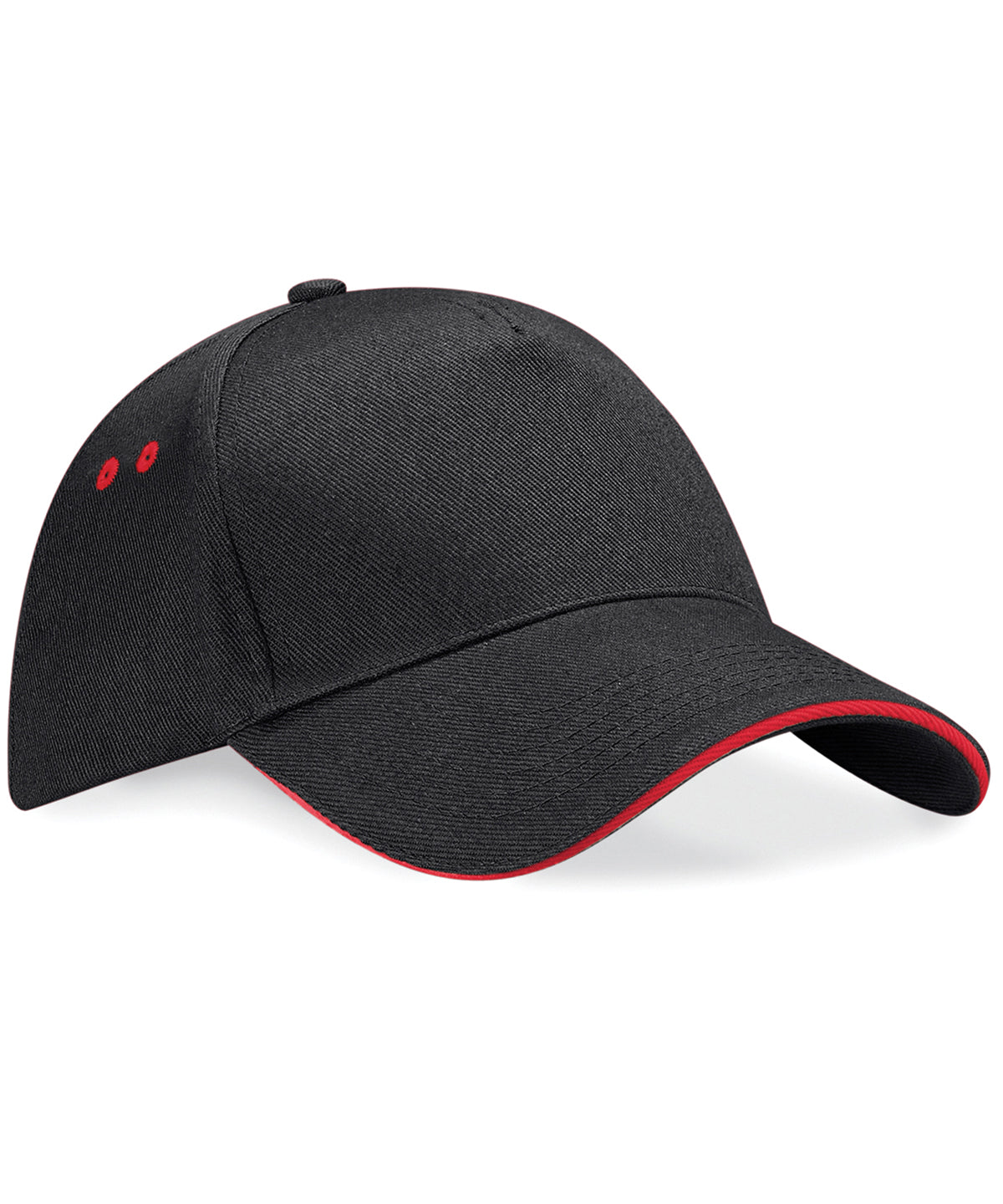 Beechfield Ultimate 5Panel Cap with Sandwich Peak Unisex Adult Headwear