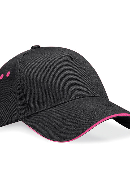 Beechfield Ultimate 5Panel Cap with Sandwich Peak Unisex Adult Headwear