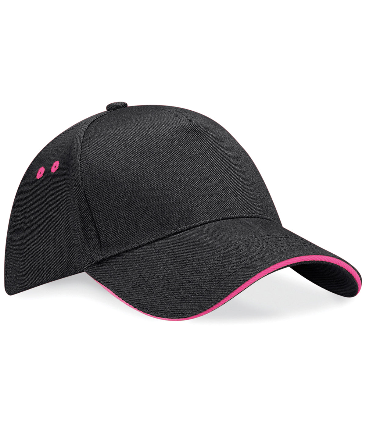 Beechfield Ultimate 5Panel Cap with Sandwich Peak Unisex Adult Headwear