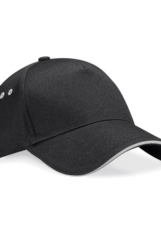 Beechfield Ultimate 5Panel Cap with Sandwich Peak Unisex Adult Headwear