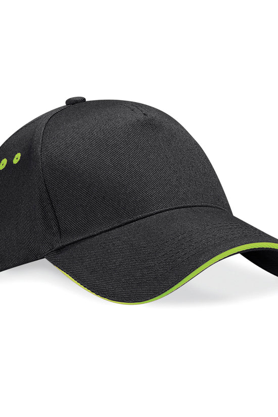 Beechfield Ultimate 5Panel Cap with Sandwich Peak Unisex Adult Headwear