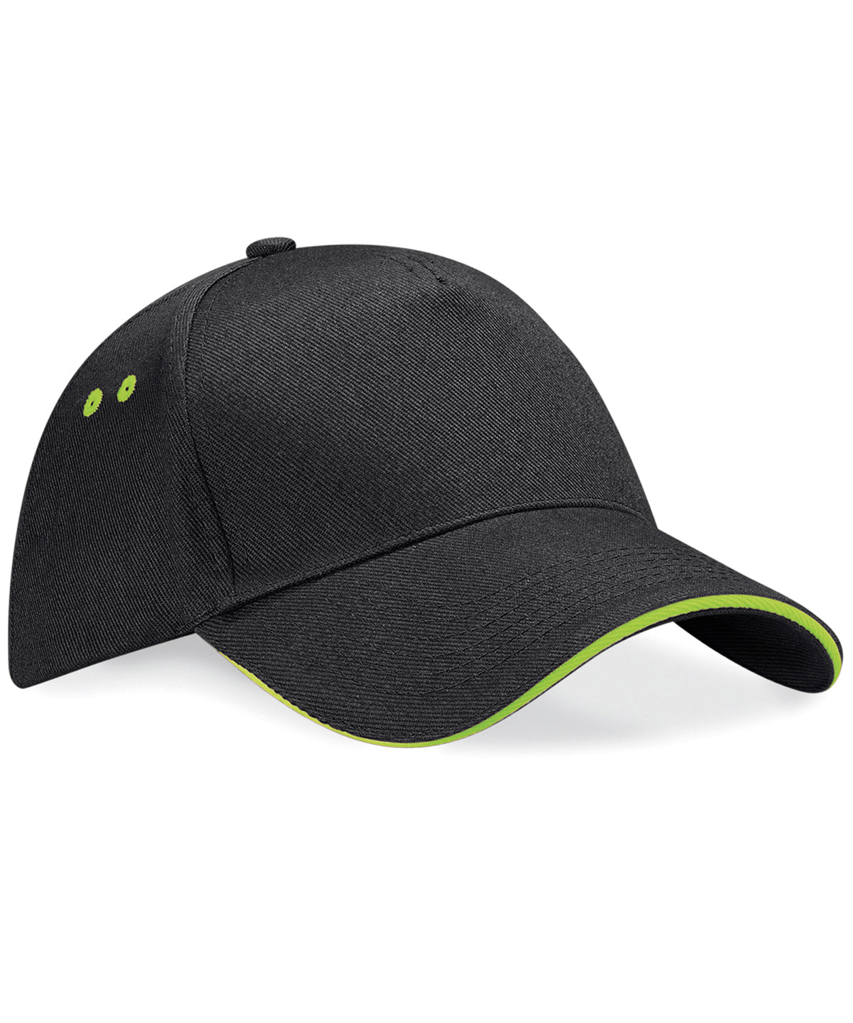 Beechfield Ultimate 5Panel Cap with Sandwich Peak Unisex Adult Headwear