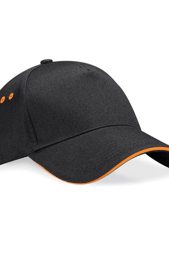 Beechfield Ultimate 5Panel Cap with Sandwich Peak Unisex Adult Headwear