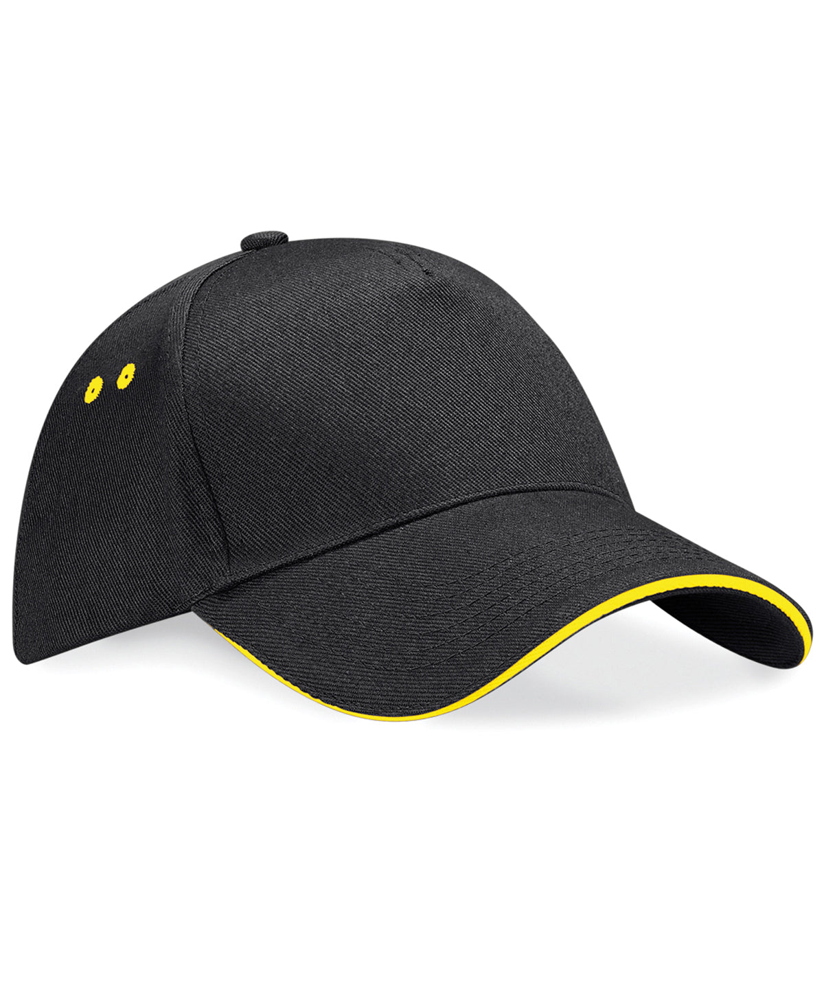 Beechfield Ultimate 5Panel Cap with Sandwich Peak Unisex Adult Headwear