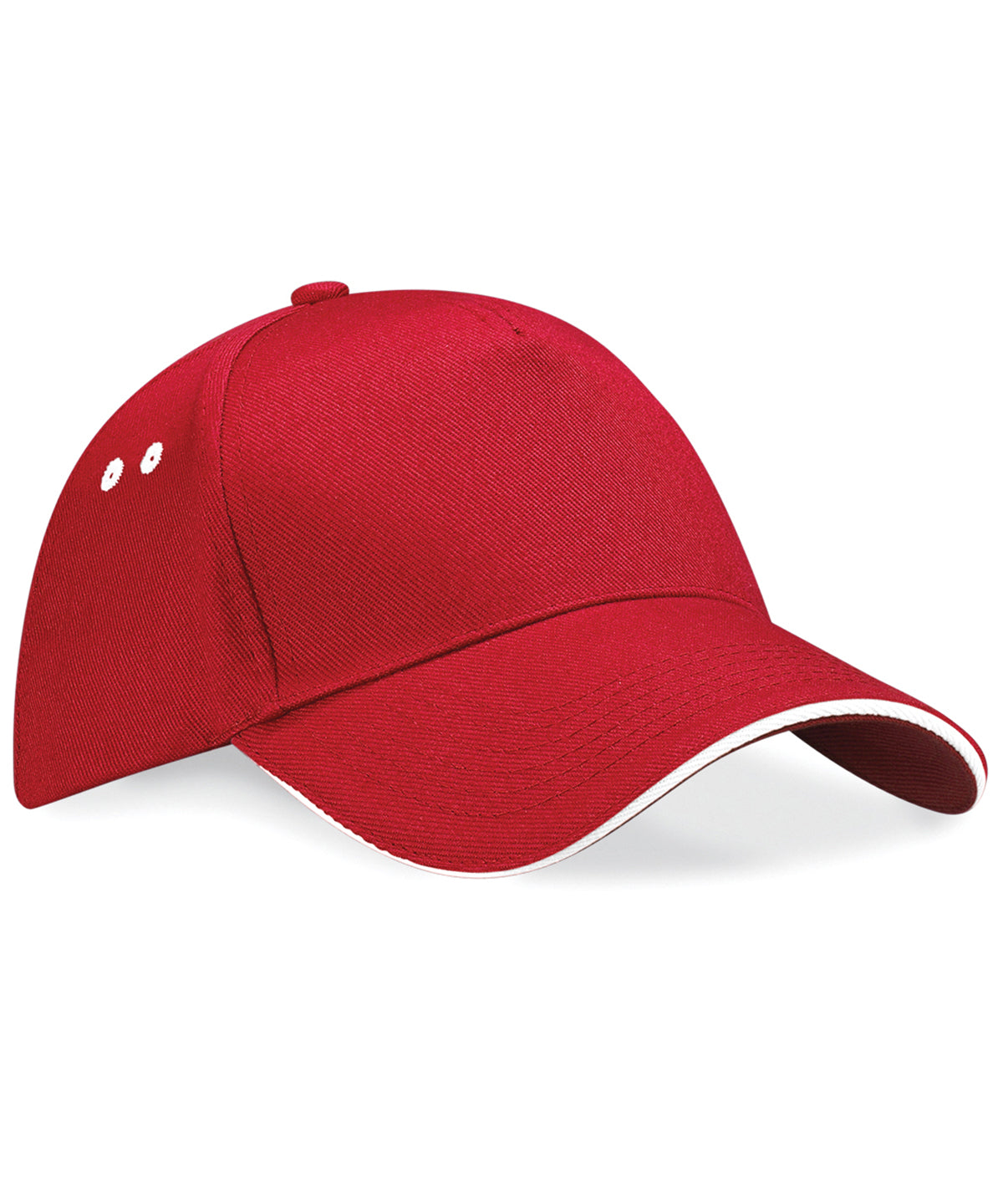 Beechfield Ultimate 5Panel Cap with Sandwich Peak Unisex Adult Headwear
