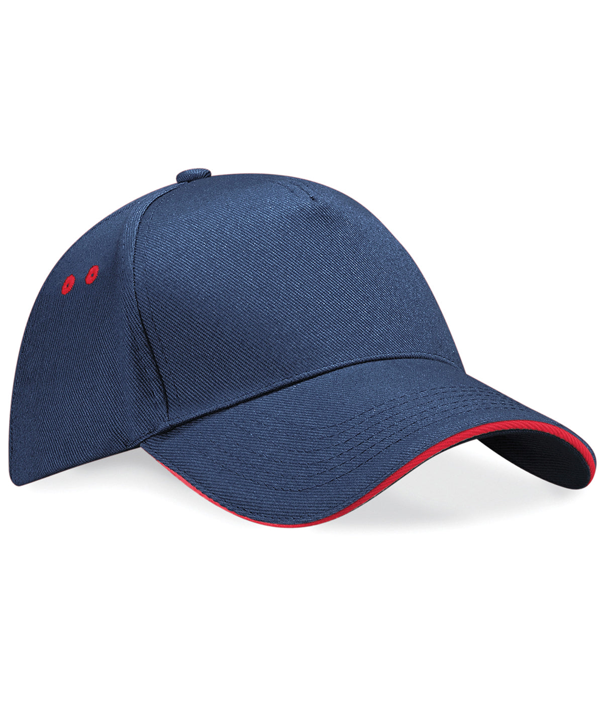 Beechfield Ultimate 5Panel Cap with Sandwich Peak Unisex Adult Headwear