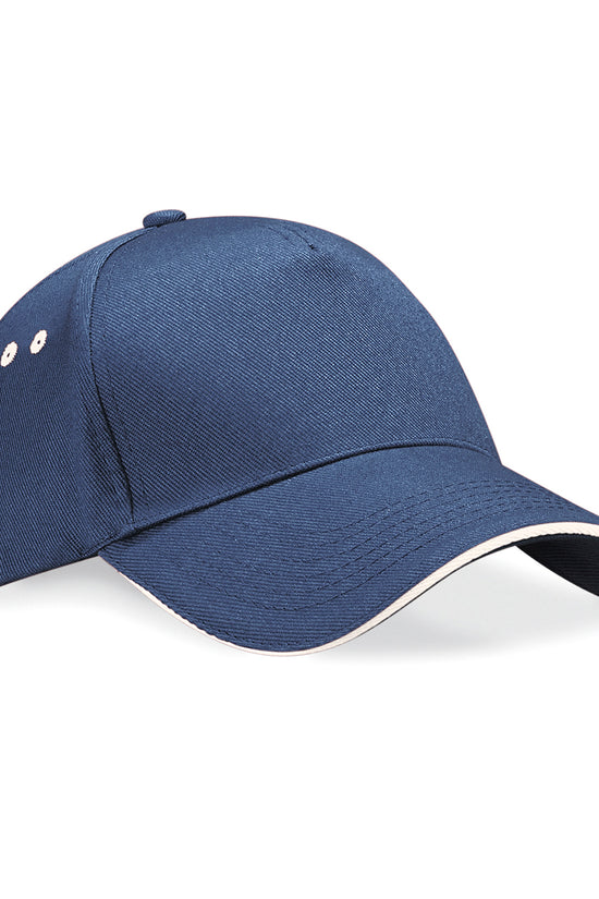 Beechfield Ultimate 5Panel Cap with Sandwich Peak Unisex Adult Headwear