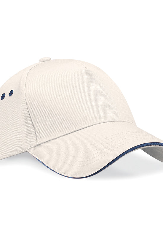 Beechfield Ultimate 5Panel Cap with Sandwich Peak Unisex Adult Headwear
