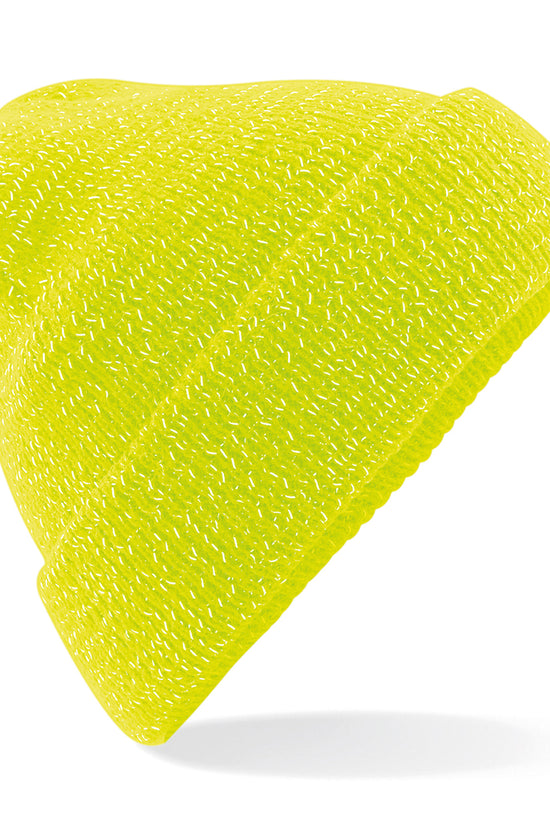Reflective Beanie Hats for Winter Unisex Adult Headwear