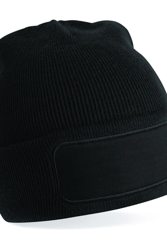 Beechfield Original Patch Beanie Hats Unisex Winter Knitwear Headwear