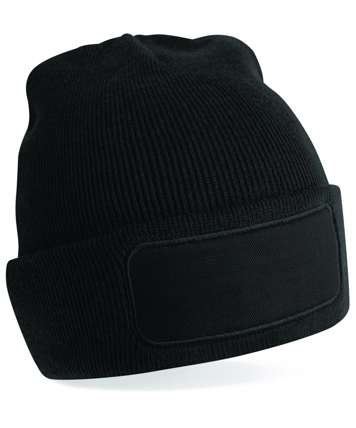 Beechfield Original Patch Beanie Hats Unisex Winter Knitwear Headwear