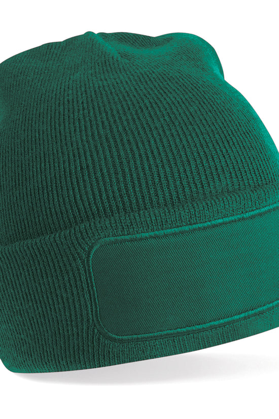 Beechfield Original Patch Beanie Hats Unisex Winter Knitwear Headwear