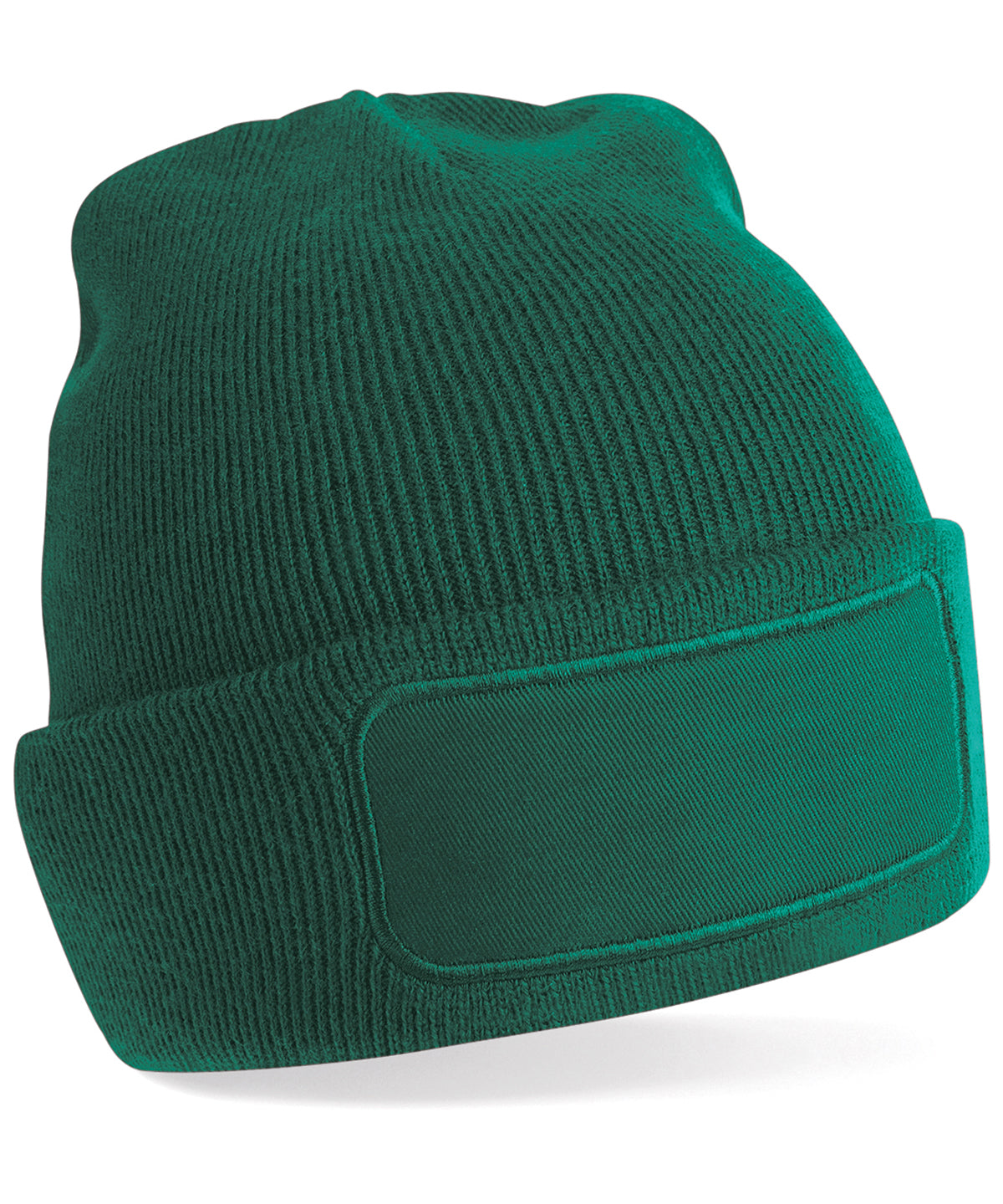 Beechfield Original Patch Beanie Hats Unisex Winter Knitwear Headwear