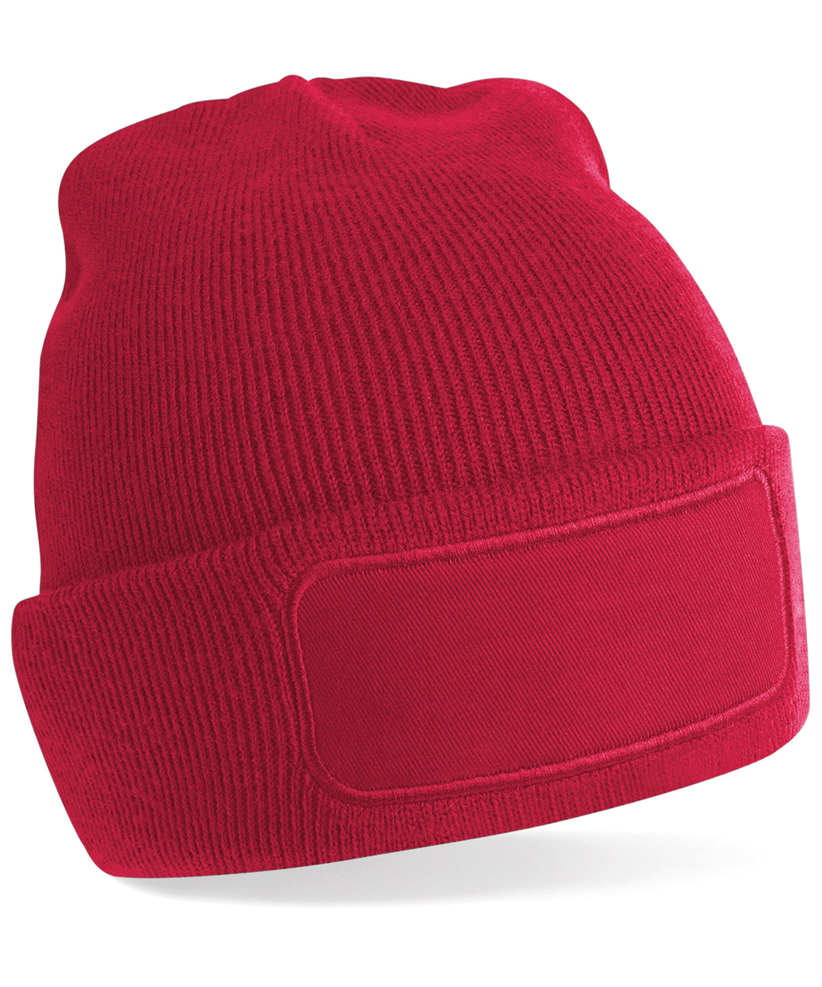 Beechfield Original Patch Beanie Hats Unisex Winter Knitwear Headwear