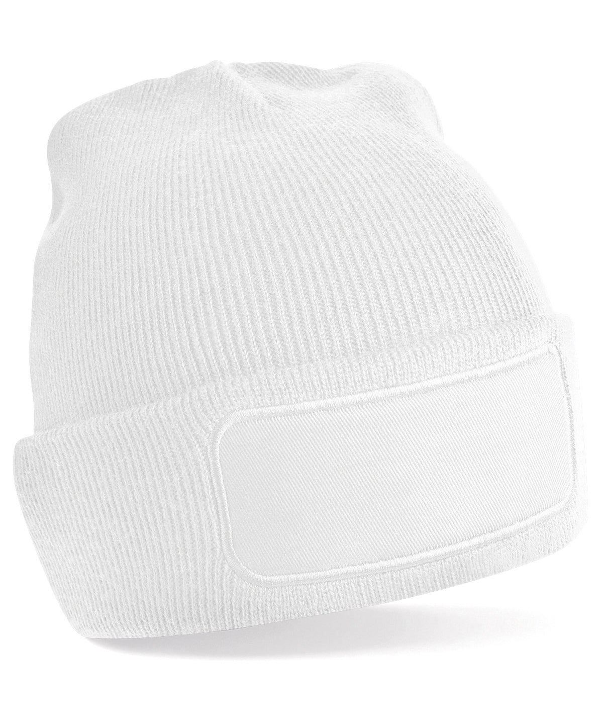 Beechfield Original Patch Beanie Hats Unisex Winter Knitwear Headwear
