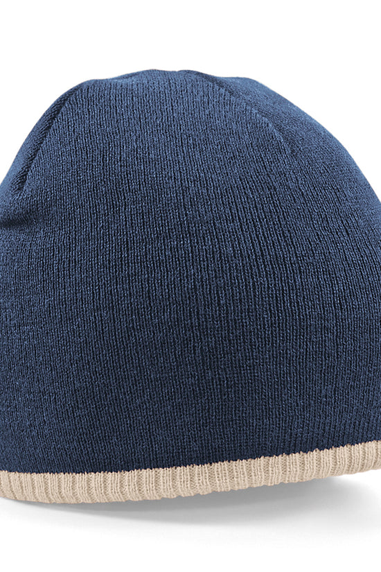 Beechfield Twotone PullOn Beanie Hats Winter Essentials