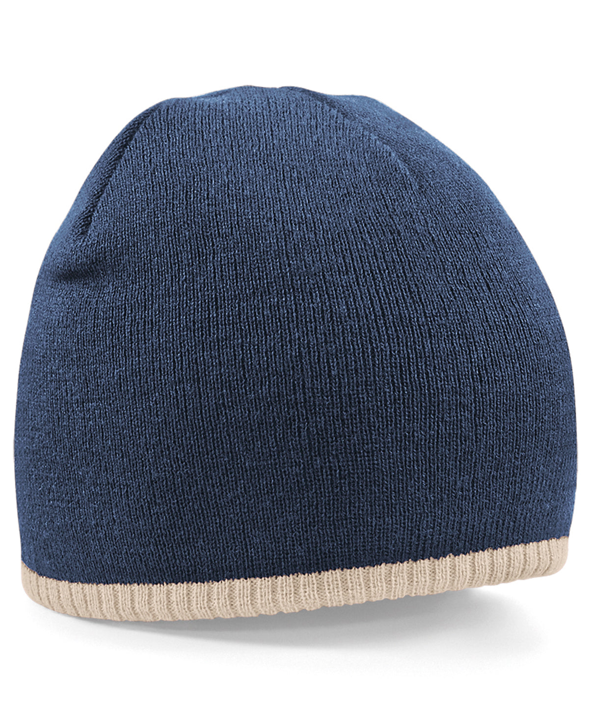 Beechfield Twotone PullOn Beanie Hats Winter Essentials