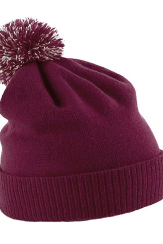 Beechfield Snowstar Beanie Hat Winter Essential for Adults