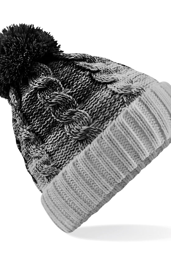 Beechfield Ombr Beanie Hats Premium Unisex Winter Headwear