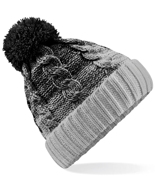 Beechfield Ombr Beanie Hats Premium Unisex Winter Headwear