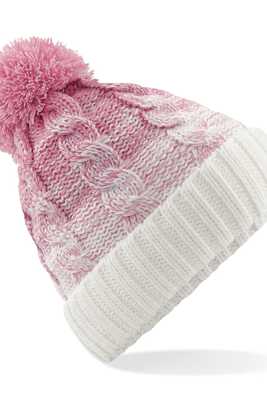 Beechfield Ombr Beanie Hats Premium Unisex Winter Headwear