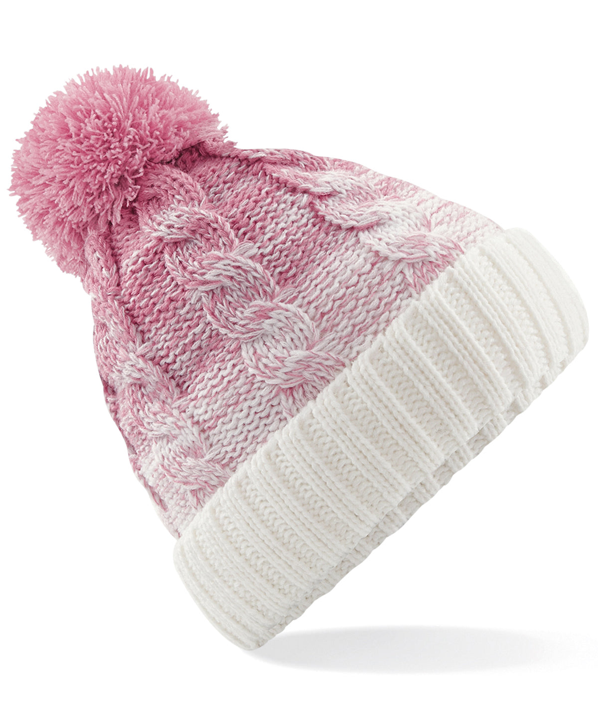 Beechfield Ombr Beanie Hats Premium Unisex Winter Headwear