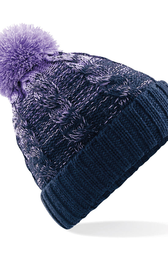 Beechfield Ombr Beanie Hats Premium Unisex Winter Headwear