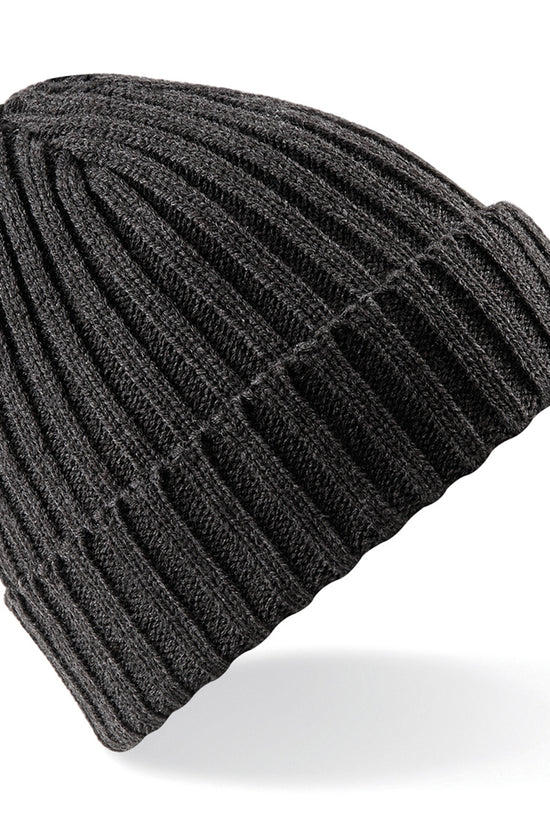 Premium Chunky Ribbed Beanie Hat Unisex Winter Headwear