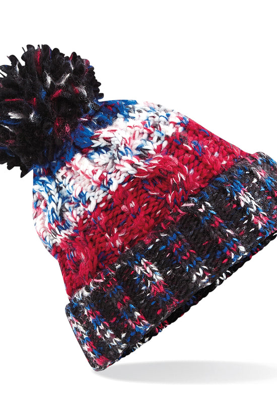 Premium Corkscrew Pom Pom Beanie Hat Unisex Adult Winter Headwear