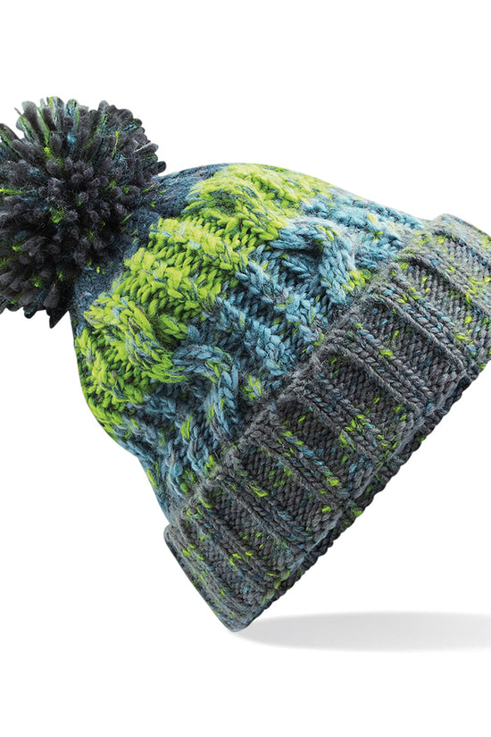 Premium Corkscrew Pom Pom Beanie Hat Unisex Adult Winter Headwear