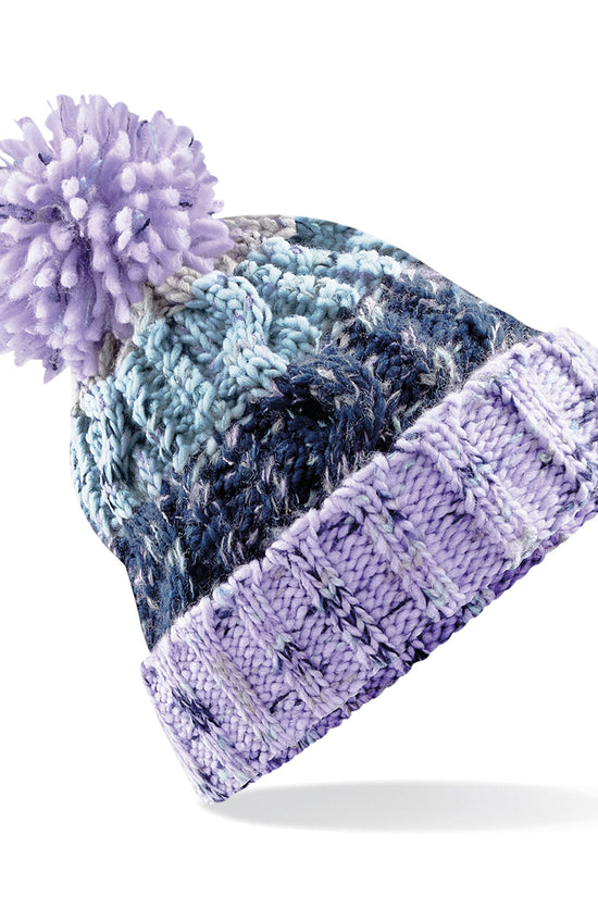 Premium Corkscrew Pom Pom Beanie Hat Unisex Adult Winter Headwear