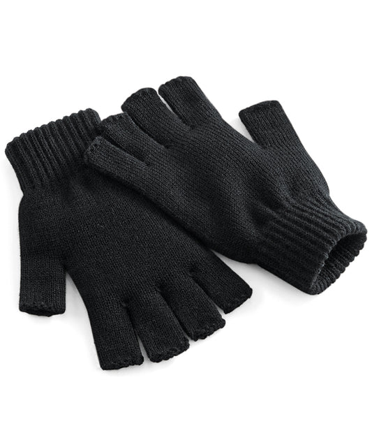 Beechfield Fingerless Gloves Unisex Adult Winter Accessories