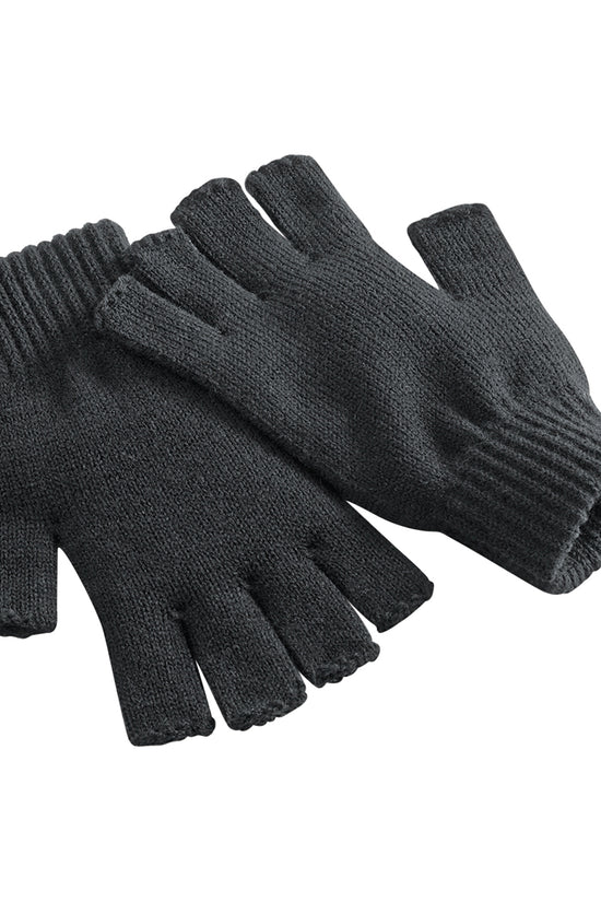 Beechfield Fingerless Gloves Unisex Adult Winter Accessories