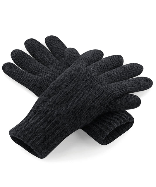 Beechfield Classic Thinsulate Gloves for Unisex Adults Warm Stylish