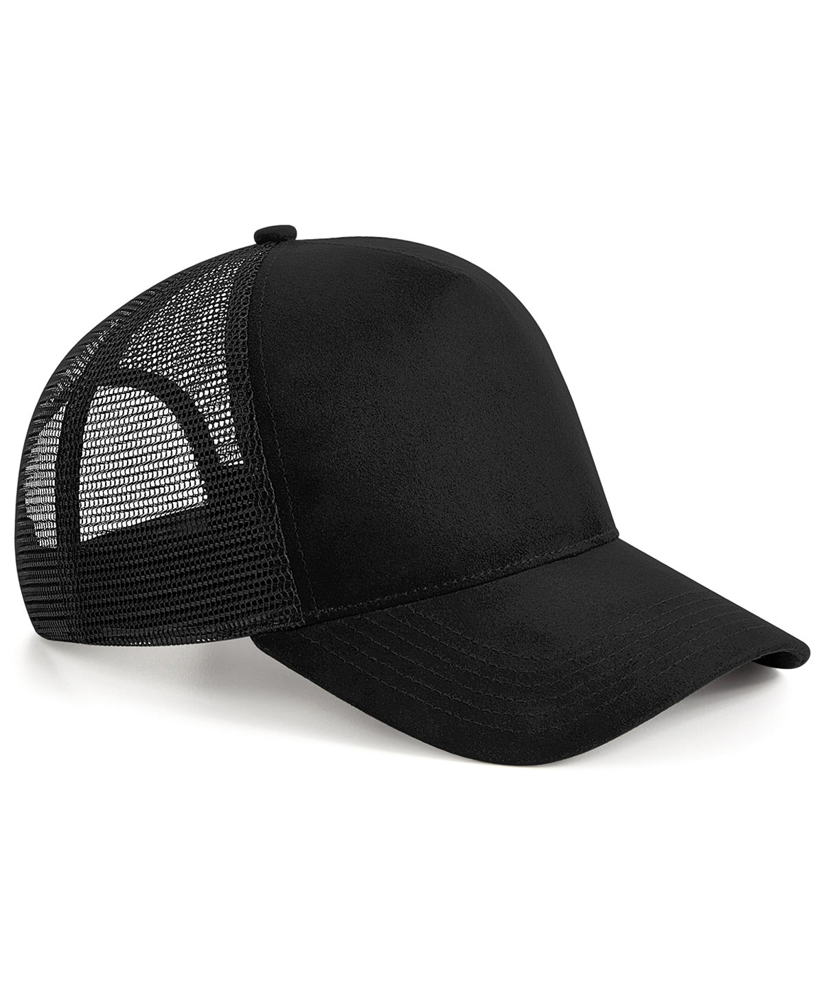 Luxurious Suede Snapback Trucker Cap for Adults