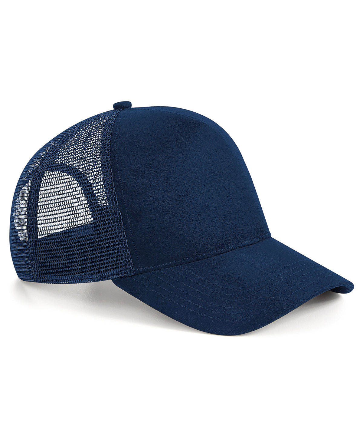 Luxurious Suede Snapback Trucker Cap for Adults