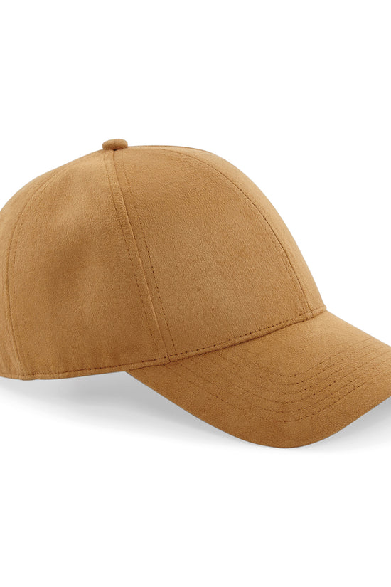 Beechfield Faux Suede 6Panel Cap Unisex Adult Headwear
