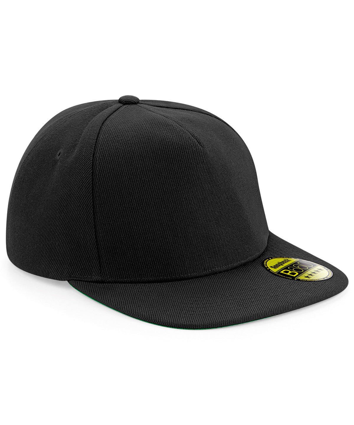 Beechfield Original Flat Peak Snapback Cap Unisex Adult Headwear Raladeal