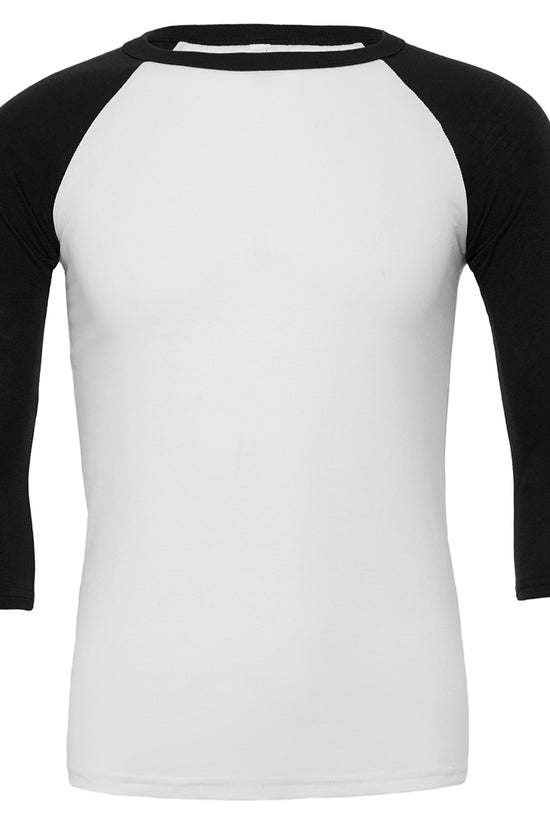 Bella Canvas Unisex Triblend Baseball Tee with Contrast Raglan Sleeves