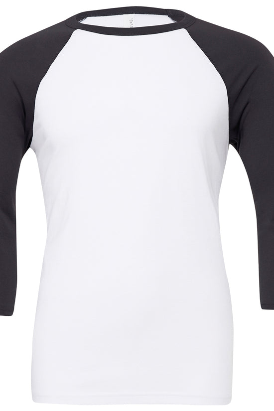 Bella Canvas Unisex Triblend Baseball Tee with Contrast Raglan Sleeves