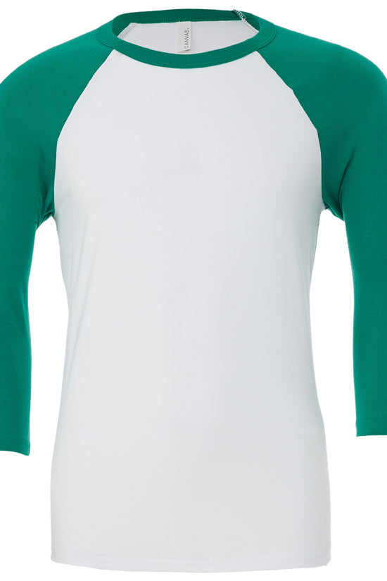 Bella Canvas Unisex Triblend Baseball Tee with Contrast Raglan Sleeves