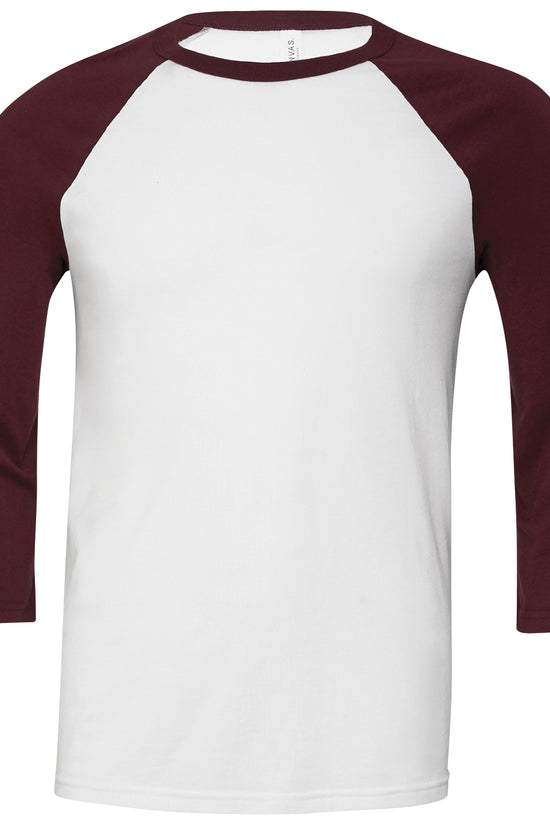 Bella Canvas Unisex Triblend Baseball Tee with Contrast Raglan Sleeves