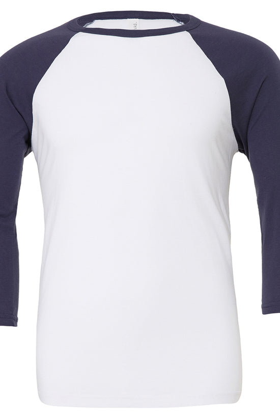 Bella Canvas Unisex Triblend Baseball Tee with Contrast Raglan Sleeves
