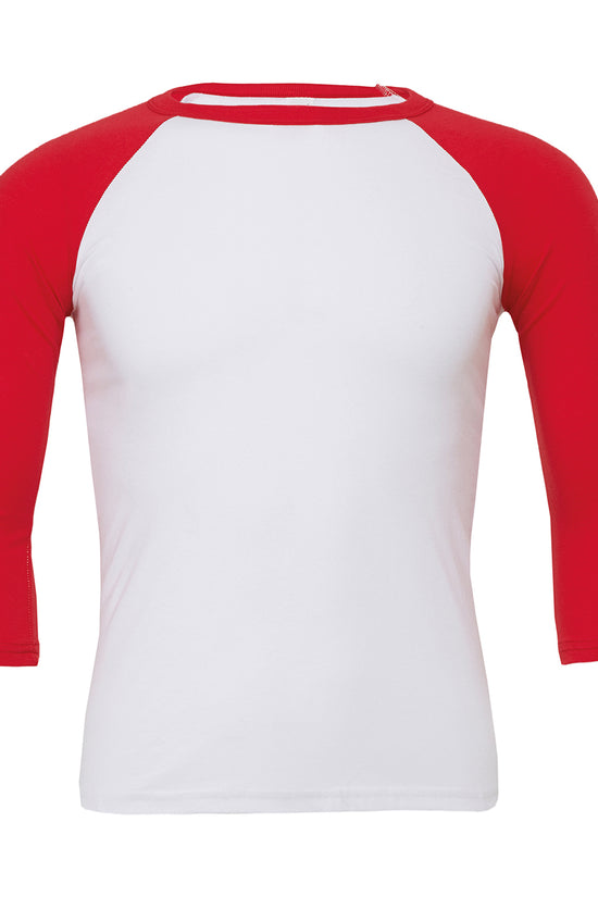Bella Canvas Unisex Triblend Baseball Tee with Contrast Raglan Sleeves