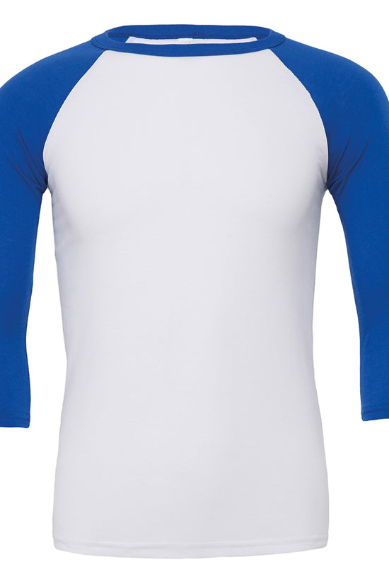 Bella Canvas Unisex Triblend Baseball Tee with Contrast Raglan Sleeves
