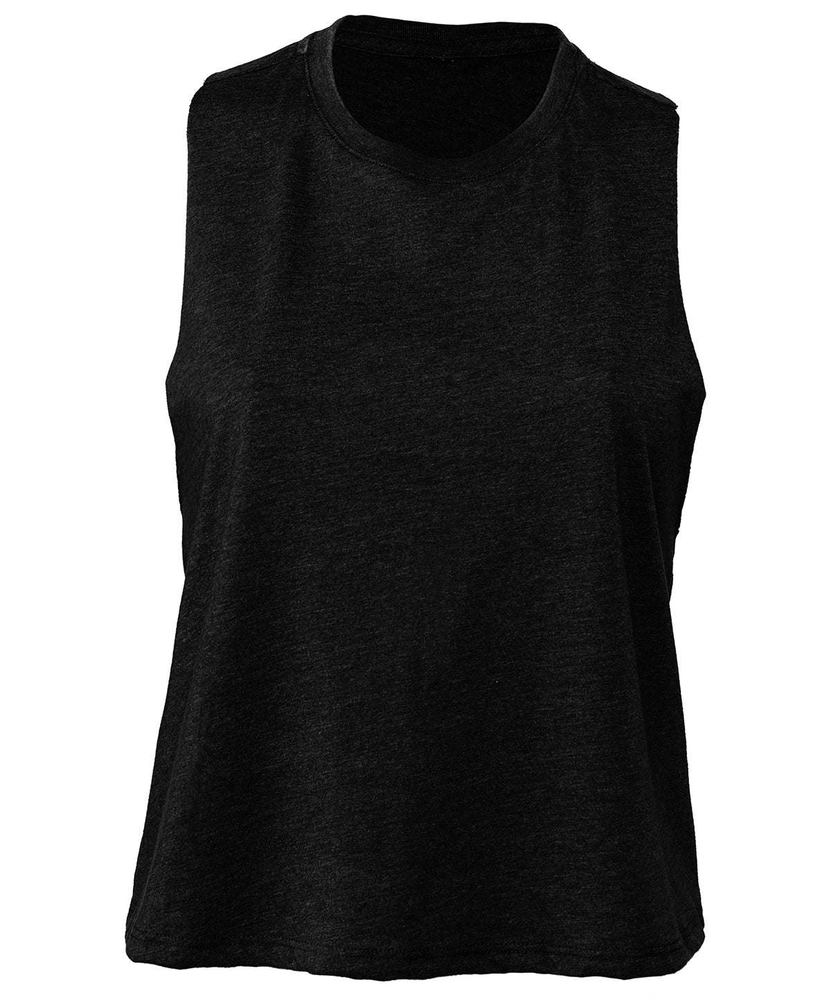 Bella Canvas Womens Racerback Cropped Tank Vest
