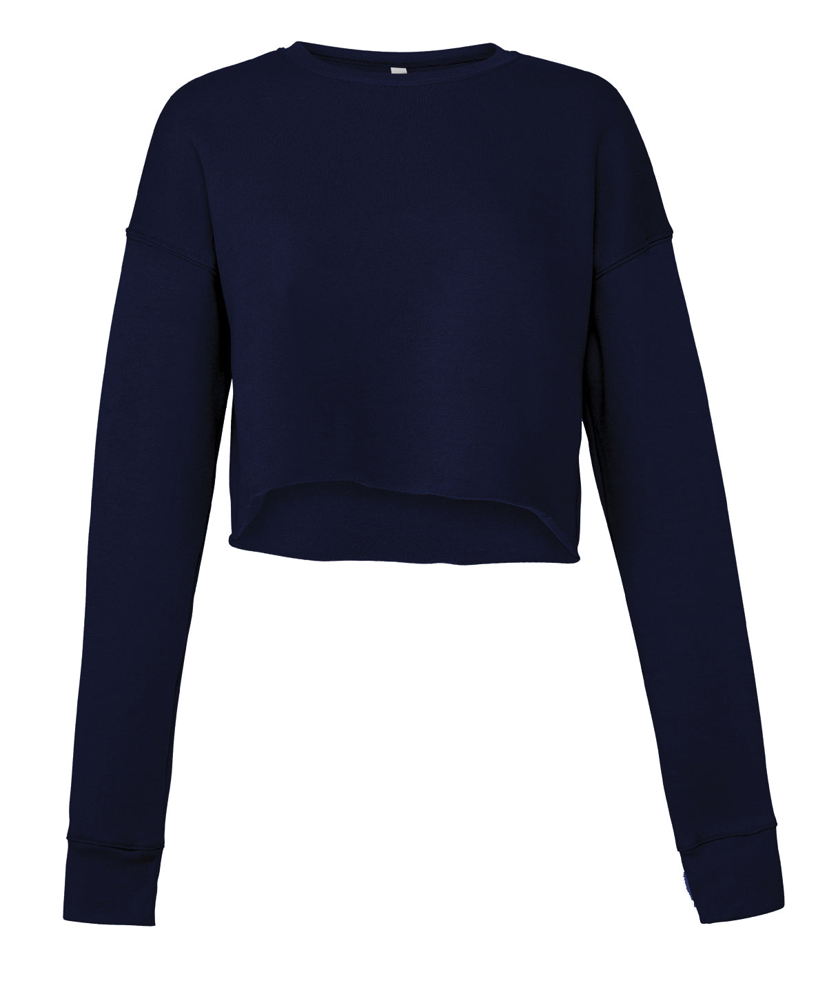 Bella Canvas Womens Cropped Crew Fleece Sweatshirt Fashionable and Comfortable